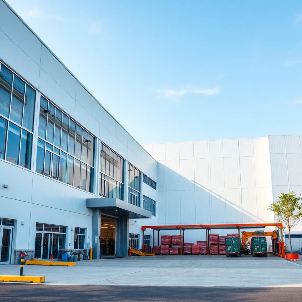 Factory exterior