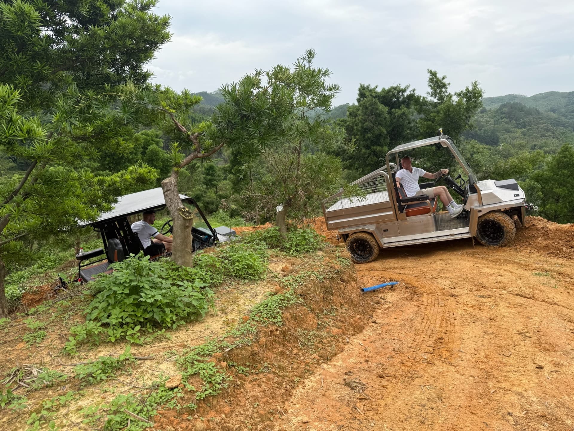 Vehicles outdoors